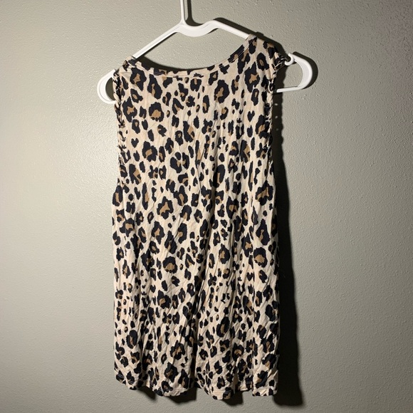 Maurices 24/7 Cheetah print tank top - size large - Picture 7 of 7